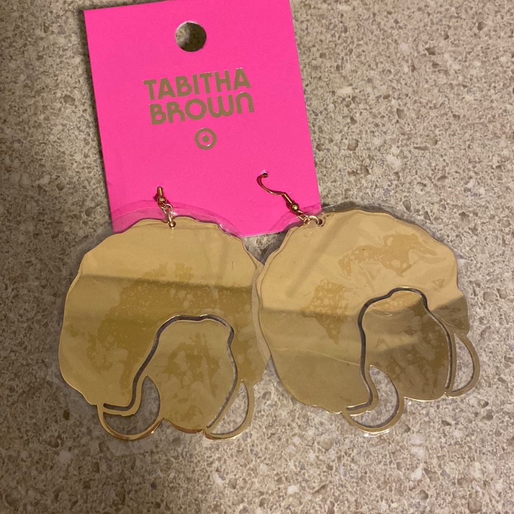 Target x Tabitha Brown “Hey Donna” earrings